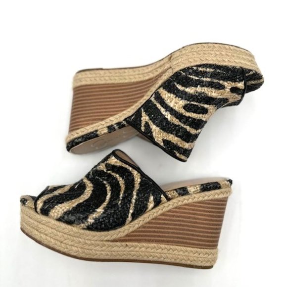 Jessica Simpson Slip-On Espadrille Wedge Sandals - Picture 3 of 5